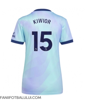 Arsenal Jakub Kiwior #15 Tricou Fotbal Replică 2024-25 Femei Treilea